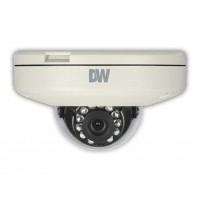 MEGApix CaaS 4MP ultra low-profile vandal dome edge IP camera with 6.0mm fixed lens